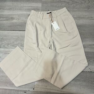 NWT Quince Crepe Pleated Wide Leg Pant sz 12